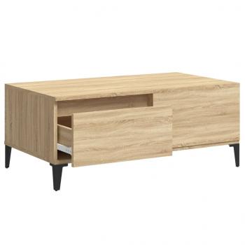 Couchtisch Sonoma-Eiche 90x50x36,5 cm Holzwerkstoff