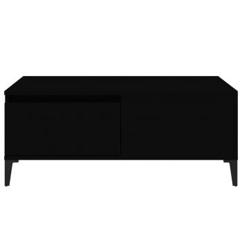 Couchtisch Schwarz 90x50x36,5 cm Holzwerkstoff