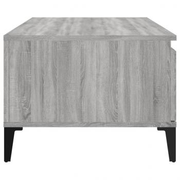 Couchtisch Grau Sonoma 90x50x36,5 cm Holzwerkstoff