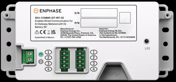 Enphase COMMS-KIT-INT-02 Communications Kit 2