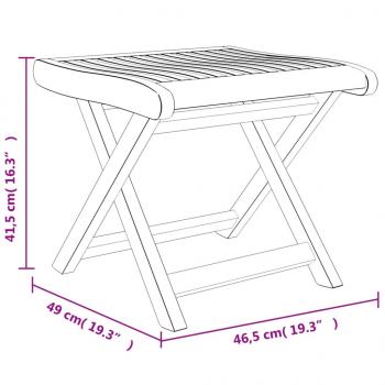 5-tlg. Garten-Lounge-Set Massivholz Teak 