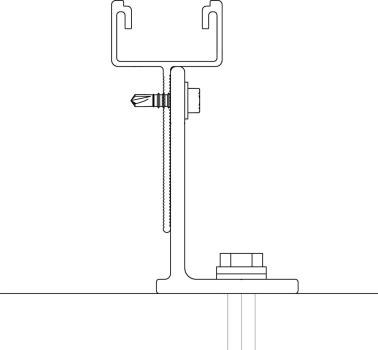 K2 Systems WallPV FacadeRail, Länge: 4,0 m, Aluminium, silber (2004310)