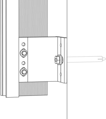 K2 Systems WallPV FacadeRail, Länge: 4,0 m, Aluminium, silber (2004310)