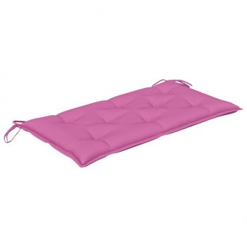 Gartenbank-Auflage Rosa 100x50x7 cm Oxford-Gewebe