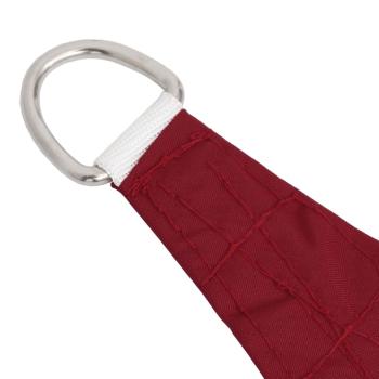 Sonnensegel Oxford-Gewebe Dreieckig 5x7x7 m Rot