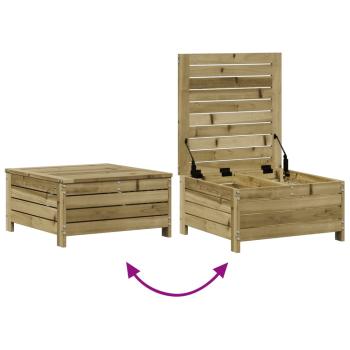 5-tlg. Garten-Lounge-Set mit Kissen Imprägniertes Kiefernholz