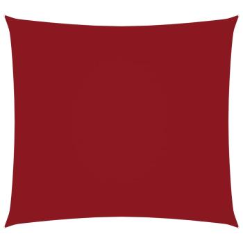 Sonnensegel Oxford-Gewebe Quadratisch 5x5 m Rot