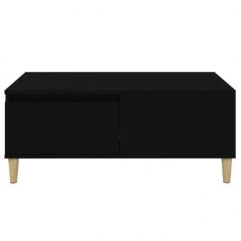 Couchtisch Schwarz 90x50x36,5 cm Holzwerkstoff