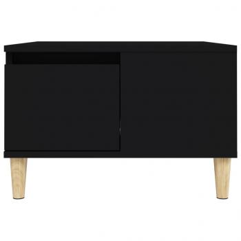 Couchtisch Schwarz 55x55x36,5 cm Holzwerkstoff