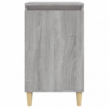 Nachttisch Grau Sonoma 40x35x70 cm Holzwerkstoff