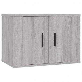 2-tlg. TV-Schrank-Set Grau Sonoma Holzwerkstoff