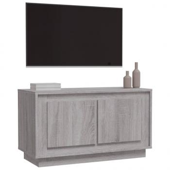 TV-Schrank Grau Sonoma 80x35x45 cm Holzwerkstoff