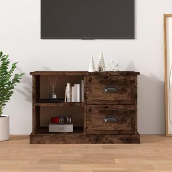 ARDEBO.de - TV-Schrank Räuchereiche 73x35,5x47,5 cm Holzwerkstoff