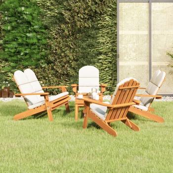 ARDEBO.de - 5-tlg. Garten-Lounge-Set Adirondack Massivholz Akazie