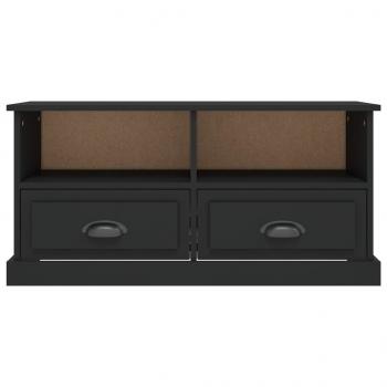 TV-Schrank Schwarz 93x35,5x45 cm Holzwerkstoff