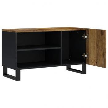 TV-Schrank 80x33x46 cm Massivholz Mango & Holzwerkstoff