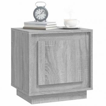 Nachttisch Grau Sonoma 44x35x45 cm Holzwerkstoff