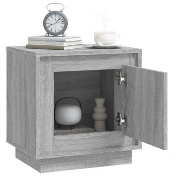 Nachttisch Grau Sonoma 44x35x45 cm Holzwerkstoff