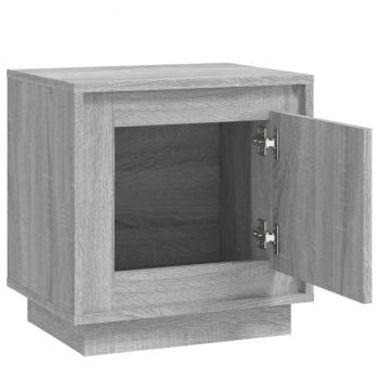 Nachttisch Grau Sonoma 44x35x45 cm Holzwerkstoff