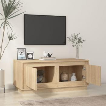 Couchtisch Sonoma-Eiche 102x50x44 cm Holzwerkstoff