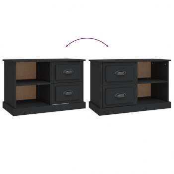 TV-Schrank Schwarz 73x35,5x47,5 cm Holzwerkstoff