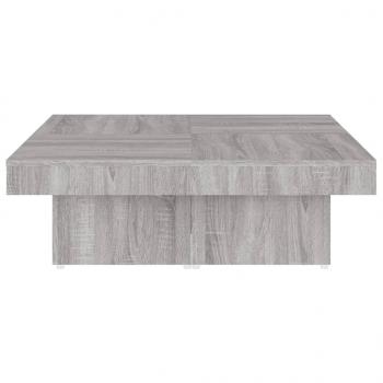 Couchtisch Grau Sonoma 90x90x28 cm Holzwerkstoff