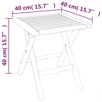 Sonnenliegen 2 Stk. mit Tisch Weiß Massivholz Akazie