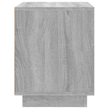 Nachttische 2 Stk. Grau Sonoma 44x35x45 cm Holzwerkstoff