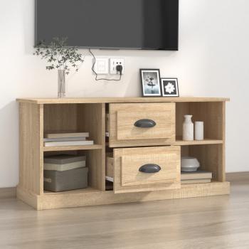 TV-Schrank Sonoma-Eiche 99,5x35,5x48 cm Holzwerkstoff