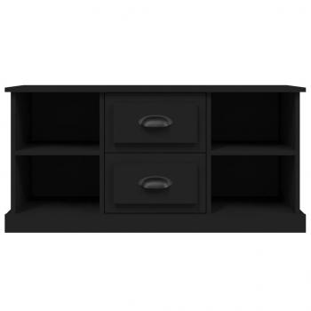 TV-Schrank Schwarz 99,5x35,5x48 cm Holzwerkstoff