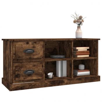 TV-Schrank Räuchereiche 102x35,5x47,5 cm Holzwerkstoff