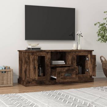 TV-Schrank Räuchereiche 100x35,5x45 cm Holzwerkstoff