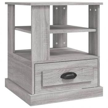 Beistelltisch Grau Sonoma 50x50x60 cm Holzwerkstoff