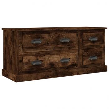 TV-Schrank Räuchereiche 100x35,5x45 cm Holzwerkstoff