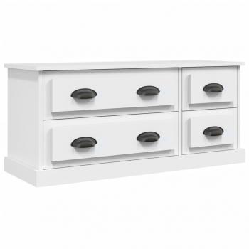 TV-Schrank Weiß 100x35,5x45 cm Holzwerkstoff