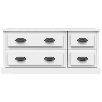 TV-Schrank Weiß 100x35,5x45 cm Holzwerkstoff