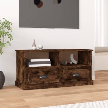 ARDEBO.de - TV-Schrank Räuchereiche 93x35,5x45 cm Holzwerkstoff