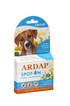 ARDEBO.de Ardap Spot-On für Hunde von 10-25 kg  3 x 2.5 ml