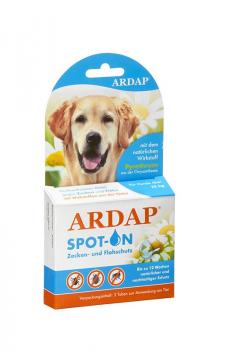 ARDEBO.de Ardap Spot-On für Hunde über 25 kg    3 x 4.0 ml