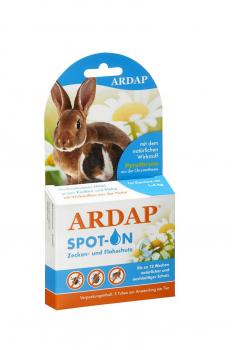 ARDEBO.de Ardap Spot-On für Kleintiere 1-4 kg 3 x 0.4 ml