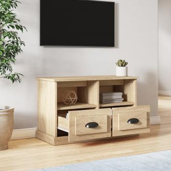 TV-Schrank Sonoma-Eiche 80x35x50 cm Holzwerkstoff