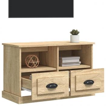 TV-Schrank Sonoma-Eiche 80x35x50 cm Holzwerkstoff