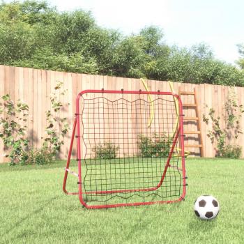 ARDEBO.de - Fußball-Rebounder Verstellbar 96x80x96 cm Stahl und PE