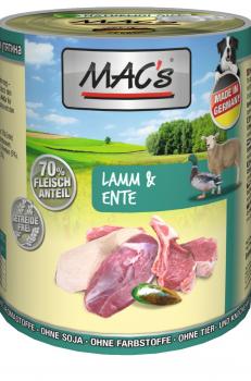 ARDEBO.de MACs Dog Lamm & Ente 400g