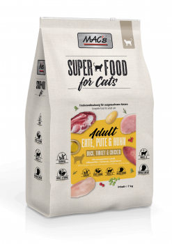 ARDEBO.de MACs Cat Adult Ente, Pute & Huhn 7kg