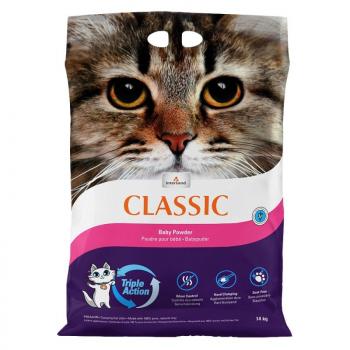 ARDEBO.de Extreme Classic Katzenstreu mit Babypuderduft 14kg