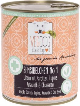 ARDEBO.de VEGDOG Sensitive Lupinenprotein 800g