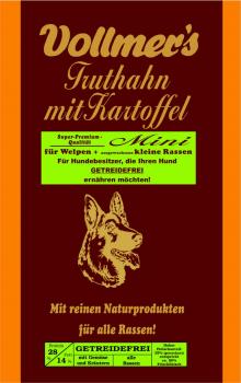 ARDEBO.de Vollmers Truthahn mit Kartoffel Mini 5 kg