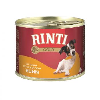 ARDEBO.de Rinti Dose Gold mit Huhn 185 g 