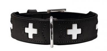 ARDEBO.de Hunter Halsband Swiss 65 schwarz 51 - 58,5cm/39mm